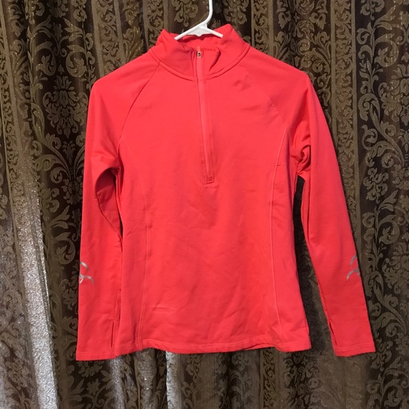 Pink exercise zip up hoodie - Picture 3 of 8